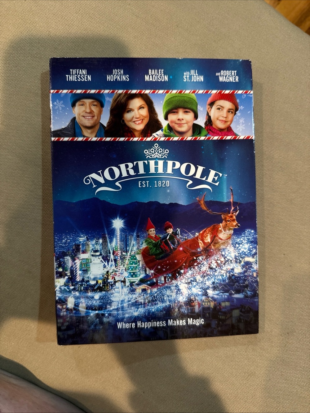 Northpole DVD Tiffani Thiessen Josh Hopkins Bailee Madison New Sealed Slip Cover